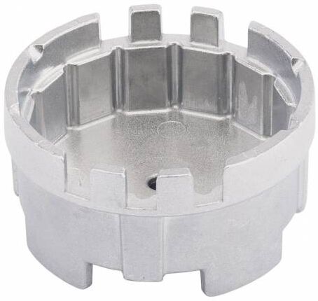 Cazoleta para filtros de aceite. 64.5 mm. 14 caras y 6 ranuras Cazoleta para filtros de aceite. 64.5 mm. 14 caras y 6 ranuras