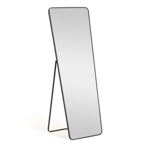 Espejo de pie Nyah metal negro 63,5 x 165 cm