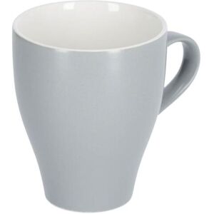 Taza Sadashi de porcelana blanco y gris