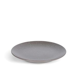 Plato de postre Aratani de cerámica gris oscuro