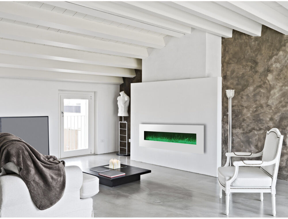 Kamin Klaus SL CHIMENEA ELÉCTRICA 182 CM - LUXURY KAMIN 72 BLANCA Kamin Klaus SL CHIMENEA ELÉCTRICA 182 CM - LUXURY KAMIN 72 BLANCA