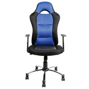 Ofisillas Silla Gamer Deportiva MICHIGAN, gran acolchado, Color Azul