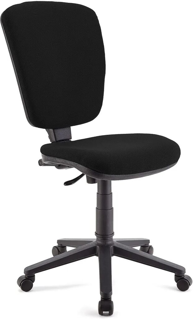 Ofisillas Silla de oficina CALIPSO SIN BRAZOS, respaldo ajustable, en tela negro