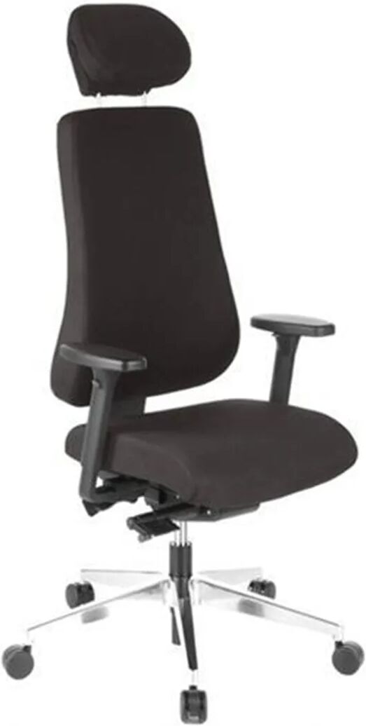 Hjh Silla ergonómica PROTEC 400 uso 8h, ajustable, negra