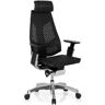 Hjh Silla ergonómica HADES malla, 100% ajustable, en negro