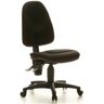 Hjh Silla Ergonómica POINT, Homologada para 8 horas, Sin Brazos, Asiento Ergonómico, en Negro