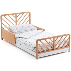 MA PETITE ECOLE MONTESSORI X LA REDOUTE INTERIEURS Cama con somier Montessori Beige