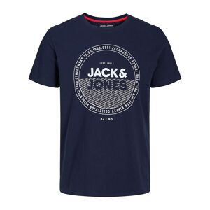 JACK & JONES Camiseta con cuello redondo Blanco