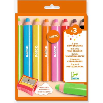 DJECO 8 ceras naranja DJECO 8 ceras naranja