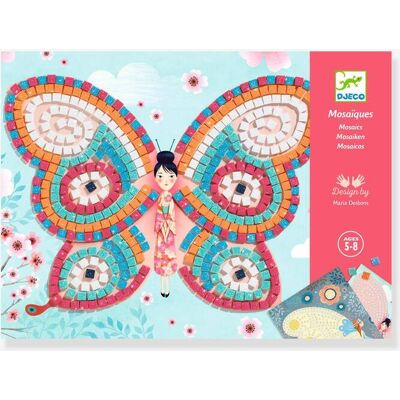 Kit de Mosaico de Mariposas Djeco - Manualidades Kit de Mosaico de Mariposas Djeco - Manualidades