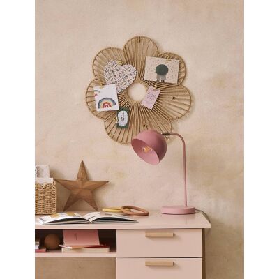 VERTBAUDET Collage decorativo de fotos flor de cuerda de papel beige VERTBAUDET Collage decorativo de fotos flor de cuerda de papel beige