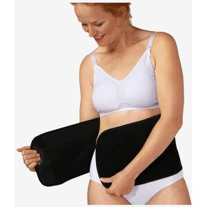 Banda abdominal postparto CARRIWELL negro medio liso