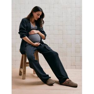 VERTBAUDET Conjunto 3 prendas embarazo y lactancia camiseta de tirantes + chaqueta + pantalón ancho gris oscuro VERTBAUDET Conjunto 3 prendas embarazo y lactancia camiseta de tirantes + chaqueta + pantalón ancho gris oscuro