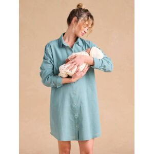 Camisón de embarazo y lactancia ENVIE DE FRAISE verde esmeralda Camisón de embarazo y lactancia ENVIE DE FRAISE verde esmeralda