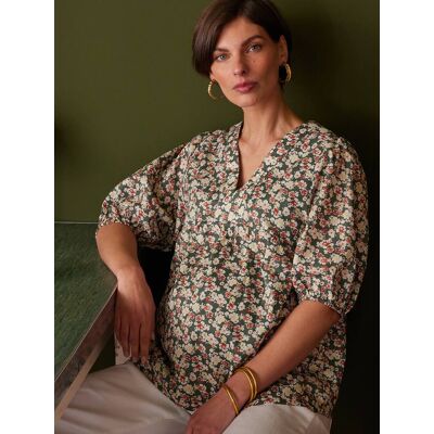 ENVIE DE FRAISE Blusa premamá verde sauce ENVIE DE FRAISE Blusa premamá verde sauce