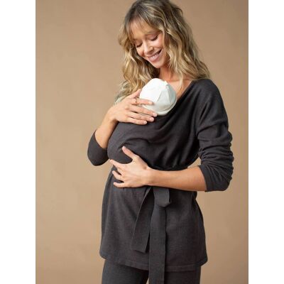 Conjunto de 2 prendas para embarazo ENVIE DE FRAISE gris oscuro Conjunto de 2 prendas para embarazo ENVIE DE FRAISE gris oscuro