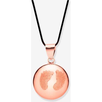 Colgante Bola bañado en oro rosa CACHE COEUR para embarazo rosa Colgante Bola bañado en oro rosa CACHE COEUR para embarazo rosa