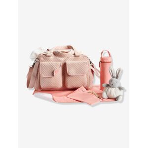 Bolso cambiador Journée múltiples bolsillos VERTBAUDET rosa claro