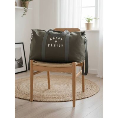 VERTBAUDET Bolso cambiador fin de semana «La vie est pleine de surprises» caqui VERTBAUDET Bolso cambiador fin de semana «La vie est pleine de surprises» caqui