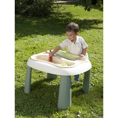 Mesa de arena y agua Smoby 7600840111 - Duradera, Plástico reciclado, UV estable Mesa de arena y agua Smoby 7600840111 - Duradera, Plástico reciclado, UV estable