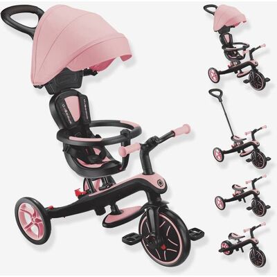 GLOBBER Triciclo evolutivo Explorer V3 4 en 2 rosa GLOBBER Triciclo evolutivo Explorer V3 4 en 2 rosa