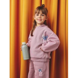 Conjunto deportivo sudadera + pantalón Disney® LILO & STITCH de felpa para niña violeta Conjunto deportivo sudadera + pantalón Disney® LILO & STITCH de felpa para niña violeta