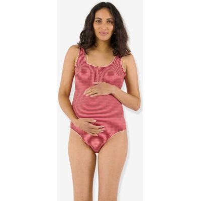 CACHE COEUR Bañador de una pieza premamá rojo CACHE COEUR Bañador de una pieza premamá rojo