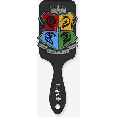 Cepillo para el pelo Harry Potter con escudo 3D de Hogwarts Cepillo para el pelo Harry Potter con escudo 3D de Hogwarts