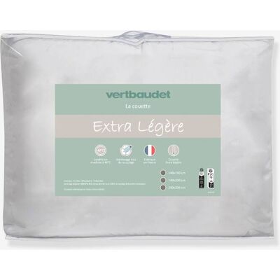 Vertbaudet Edredón ligero de microfibras - Blanco - 200x200 - Edredón Vertbaudet Edredón ligero de microfibras - Blanco - 200x200 - Edredón
