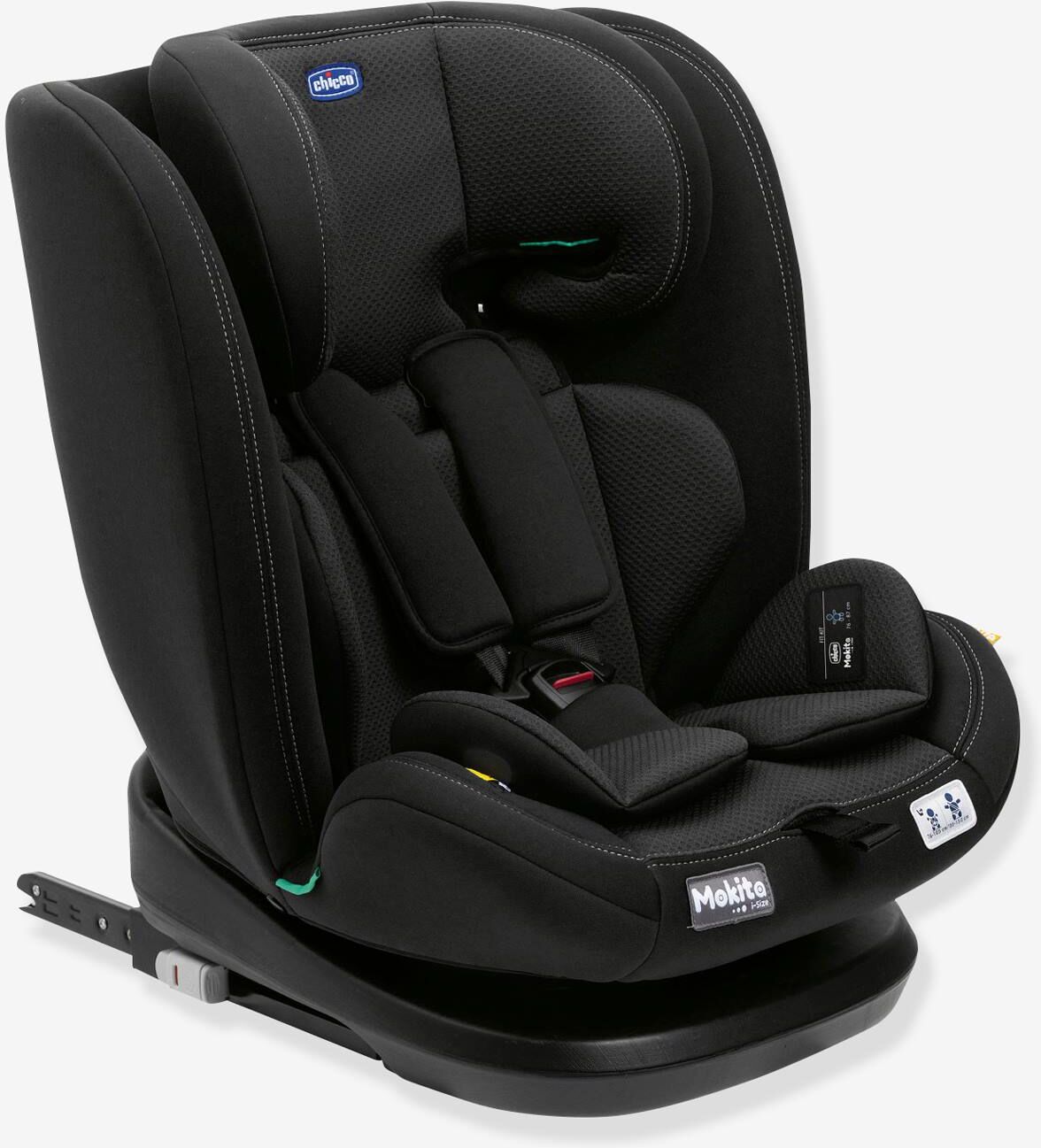 Silla de coche Mokita I?size Air (76-150 CM) CHICCO negro