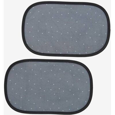 VERTBAUDET Pack de 2 parasoles gris claro liso VERTBAUDET Pack de 2 parasoles gris claro liso