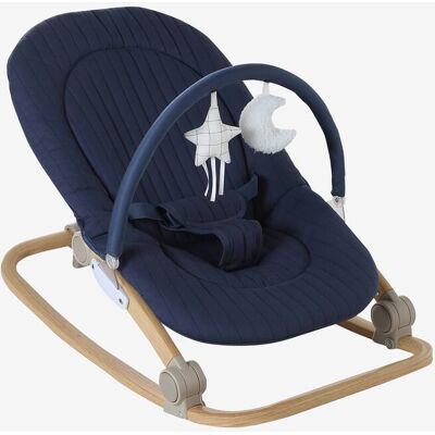 VERTBAUDET Hamaca con arco Babydream azul marino VERTBAUDET Hamaca con arco Babydream azul marino