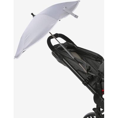 VERTBAUDET Sombrilla universal gris oscuro liso VERTBAUDET Sombrilla universal gris oscuro liso
