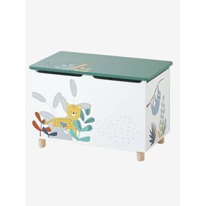 VERTBAUDET Caja para juguetes Selva blanco claro bicolor/multicolo