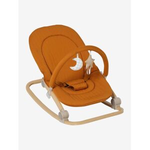 VERTBAUDET Hamaca con arco Babydream amarillo oscuro liso