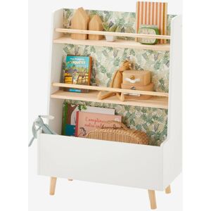 VERTBAUDET Estantería con fondo reversible Hanoï blanco medio bicolor/multicolo