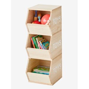 VERTBAUDET Mueble vertical 3 cajas - Toys madera