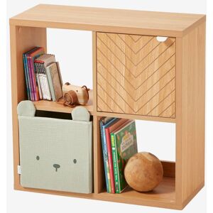 VERTBAUDET Mueble de organización con 4 casilleros marrón