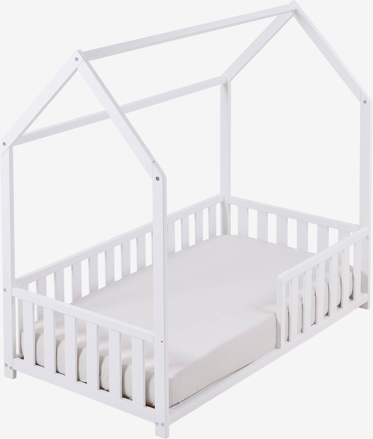 VERTBAUDET Cama infantil CABAÑA blanco