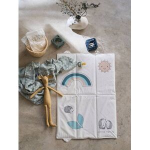VERTBAUDET Alfombra cambiador de viaje «LOVELY NATURE» blanco estampado VERTBAUDET Alfombra cambiador de viaje «LOVELY NATURE» blanco estampado