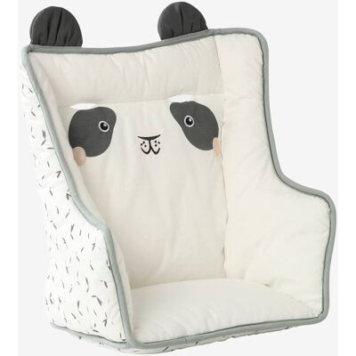 Almohadilla para silla alta VERTBAUDET marfil panda Almohadilla para silla alta VERTBAUDET marfil panda
