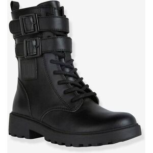 Botines con correas y cordones Casey GEOX®, para niña negro