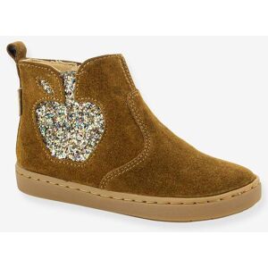 Botas para bebé SHOO POM® Play New Apple Velours camello