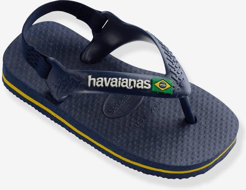 Chanclas Baby Brasil Logo II HAVAIANAS azul