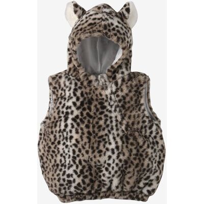 VERTBAUDET Disfraz de bebé leopardo beige VERTBAUDET Disfraz de bebé leopardo beige