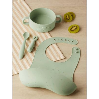 Estuche de primera comida BABYMOOV verde Estuche de primera comida BABYMOOV verde