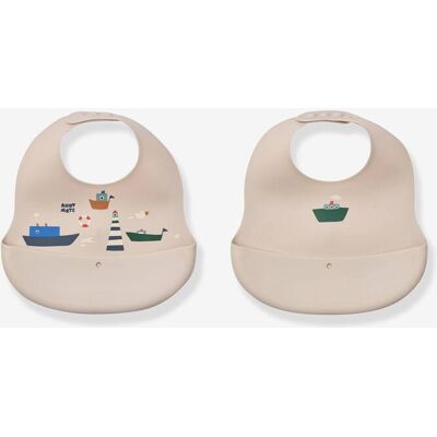 LIEWOOD Lote de 2 baberos Ember beige LIEWOOD Lote de 2 baberos Ember beige