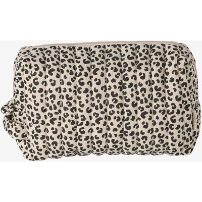 VERTBAUDET Neceser de aseo Mama de gasa de algodón beige estampado VERTBAUDET Neceser de aseo Mama de gasa de algodón beige estampado
