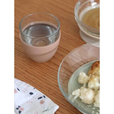Set de comida de vidrio BEABA X DURALEX beige arena Set de comida de vidrio BEABA X DURALEX beige arena