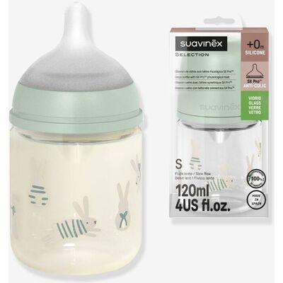 SUAVINEX Biberón 120 ml Wonderland verde SUAVINEX Biberón 120 ml Wonderland verde